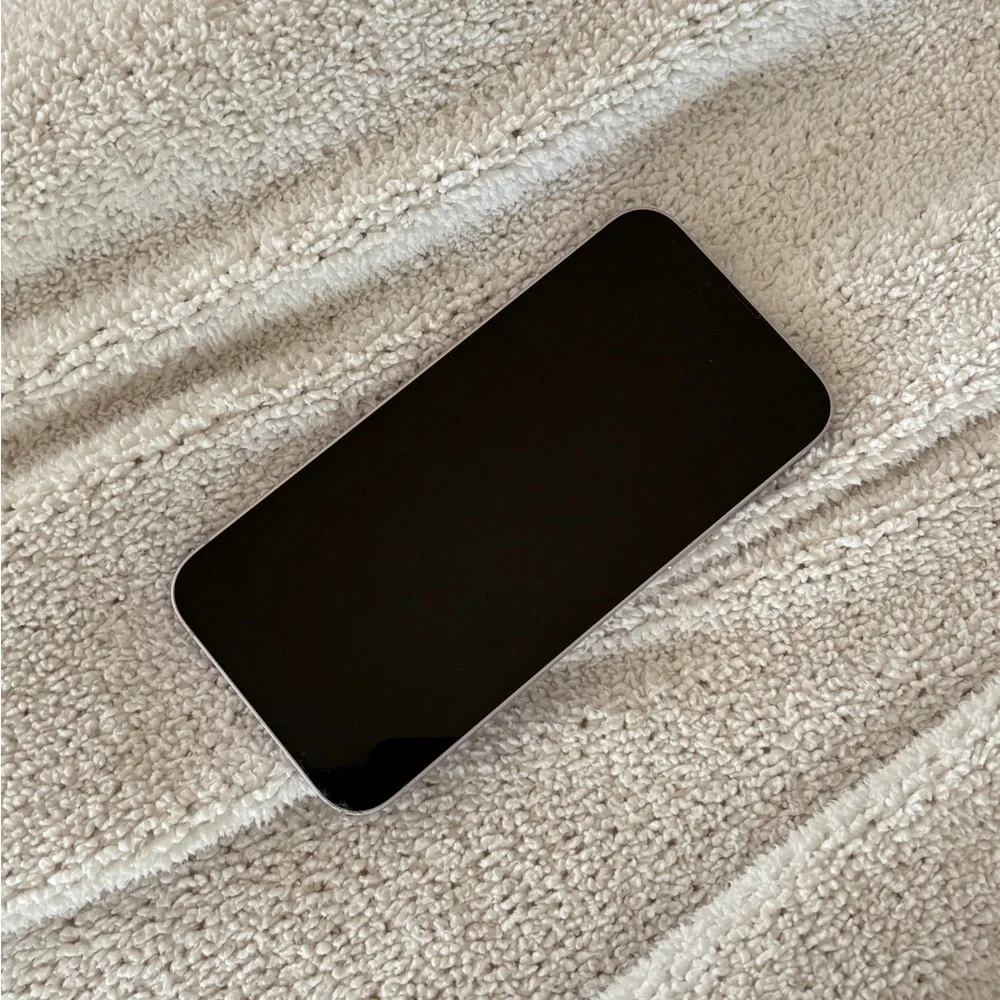 Apple Smartphone in Lavender Hue
